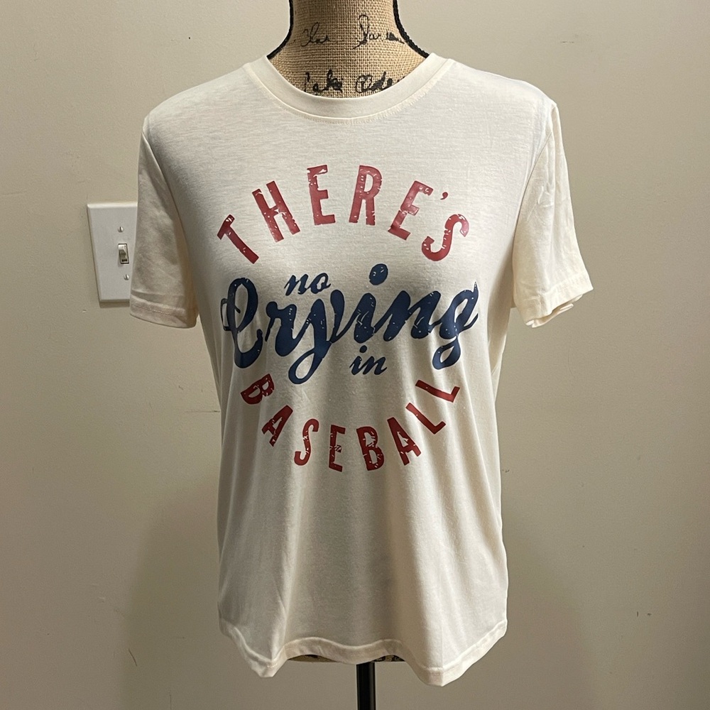 There’s No Crying In Baseball Graphic Tee